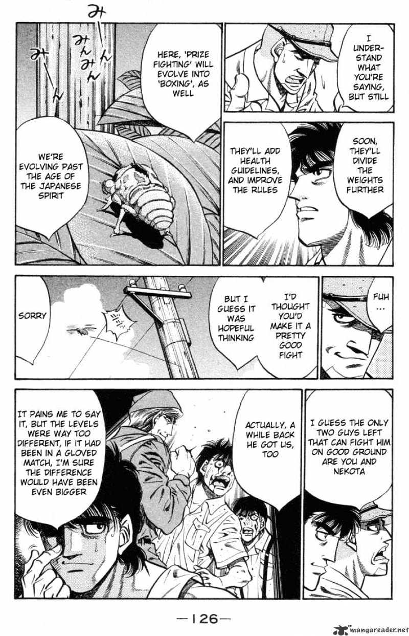 Hajime no Ippo: Fighting Spirit, Chapter 404 image 04